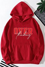 Unisex Over Thinking Baskılı Sweatshirt - 3 Al 1 Öde