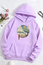 Unisex Neighbor's Ukiyo E Baskılı Sweatshirt - FLO 3 Al 1 Öde