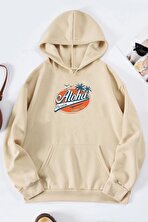 Unisex Aloha Baskılı Sweatshirt - 3 Al 1 Öde