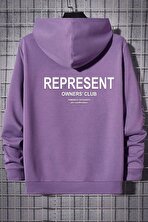Unisex Represent Sırt Baskılı Sweatshirt - FLO 3 Al 1 Öde