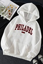Unisex Philadelphia Baskılı Sweatshirt - 3 Al 1 Öde