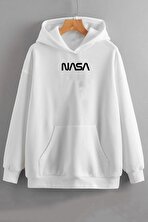 Unisex Nasa Baskılı Sweatshirt - 3 Al 1 Öde