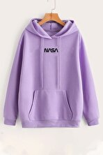 Unisex Nasa Baskılı Sweatshirt - 3 Al 1 Öde