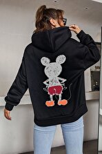 Mause Sırt Baskılı Sweatshirt - 3 Al 1 Öde