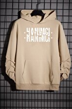 Hanımcı Yazılı Katlamalı Sweatshirt - 3 Al 1 Öde
