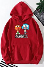 Unisex Gumball Baskılı Sweatshirt - 3 Al 1 Öde
