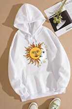 Unisex Larks' Tongues In Aspic Baskılı Sweatshirt - FLO 3 Al 1 Öde