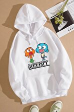 Unisex Gumball Baskılı Sweatshirt - 3 Al 1 Öde