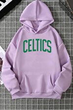 Unisex Celtics Baskılı Sweatshirt - 3 Al 1 Öde