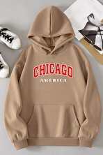 Unisex Chiago Baskılı Sweatshirt - FLO 3 Al 1 Öde