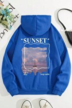 Unisex Sunset Baskılı Sweatshirt - 3 Al 1 Öde