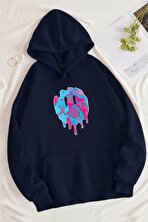 Smile Emoji Baskılı Oversize Sweatshirt - FLO 3 Al 1 Öde