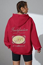 Unisex Oversize Fructification Baskılı Sweatshirt - FLO 3 Al 1 Öde