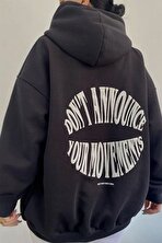 Dont Hoodie Sweatshirt Indigo Mavi - 3 Al 1 Öde