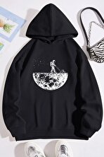 Unisex Uzay Temalı Sweatshirt - 3 Al 1 Öde