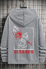 Unisex Blesseb Baskılı Sweatshirt - 3 Al 1 Öde