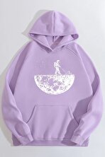 Unisex Uzay Temalı Sweatshirt - 3 Al 1 Öde
