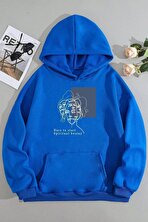 Unisex Minimal line drawing Baskılı Sweatshirt - FLO 3 Al 1 Öde