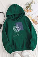 Unisex Minimal line drawing Baskılı Sweatshirt - FLO 3 Al 1 Öde