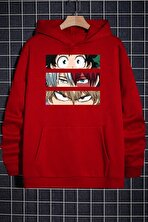 Unisex Makima Hugging Denji Baskılı Sweatshirt - 3 Al 1 Öde