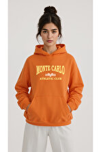 Unisex Monte Carlo Baskılı Tasarım Oversize Sweatshirt - FLO 3 Al 1 Öde