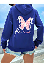 Unisex Be Your Self Baskılı Tasarım Oversize Sweatshirt - FLO 3 Al 1 Öde