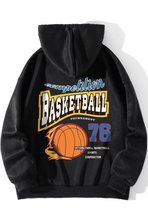 Basketball 76 Baskılı Oversize Sweatshirt - FLO 3 Al 1 Öde