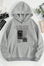 Unisex The 1997 Travel Baskılı Sweatshirt - 3 Al 1 Öde