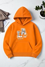 La California Baskılı Oversize Sweatshirt - 3 Al 1 Öde