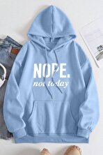 Unisex Nope Baskılı Sweatshirt - 3 Al 1 Öde
