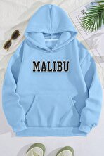 Malıbu Baskılı Oversize Sweatshirt - 3 Al 1 Öde