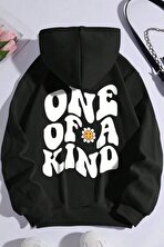One Of a Kind Baskılı Oversize Sweatshirt - 3 Al 1 Öde