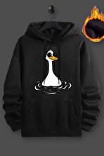 Duck Baskılı Oversize Sweatshirt - 3 Al 1 Öde