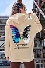 Butterfly Sırt Baskılı Sweatshirt - 3 Al 1 Öde