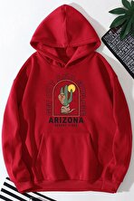 Unisex Arizona Baskılı Sweatshirt - 3 Al 1 Öde