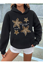 Unisex Eternal Light Baskılı Oversize Sweatshirt - 3 Al 1 Öde