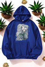 Orkide Tuval Baskılı Unisex Oversize Sweatshirt - FLO 3 Al 1 Öde