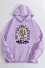 Unisex Arizona Baskılı Sweatshirt - 3 Al 1 Öde