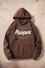 Pleasure Baskılı Oversize Sweatshirt - FLO 3 Al 1 Öde