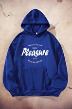Pleasure Baskılı Oversize Sweatshirt - 3 Al 1 Öde