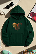 Unisex ERİYEN KALPLER Tasarım Basklı Sweatshirt - FLO 3 Al 1 Öde