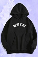Newyork Baskılı Oversize Sweatshirt - FLO 3 Al 1 Öde