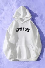 Newyork Baskılı Oversize Sweatshirt - FLO 3 Al 1 Öde