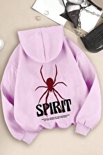 Unisex Cartoon Face Siyah Beyaz Hoodie - 3 Al 1 Öde