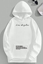 Los Angles Baskılı Oversize Sweatshirt - FLO 3 Al 1 Öde