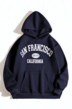 San Francisco Baskılı Oversize Sweatshirt - FLO 3 Al 1 Öde