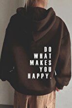 Do What Baskılı Oversize Sweatshirt - FLO 3 Al 1 Öde