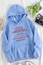 Unisex Always Be Positive Baskılı Sweatshirt - FLO 3 Al 1 Öde