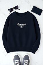 Unisex Thousand Baskılı Oversize Sweatshirt - FLO 3 Al 1 Öde