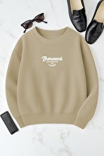 Unisex Thousand Baskılı Oversize Sweatshirt - FLO 3 Al 1 Öde